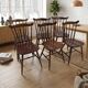 6 western beech chairs from the 1960s