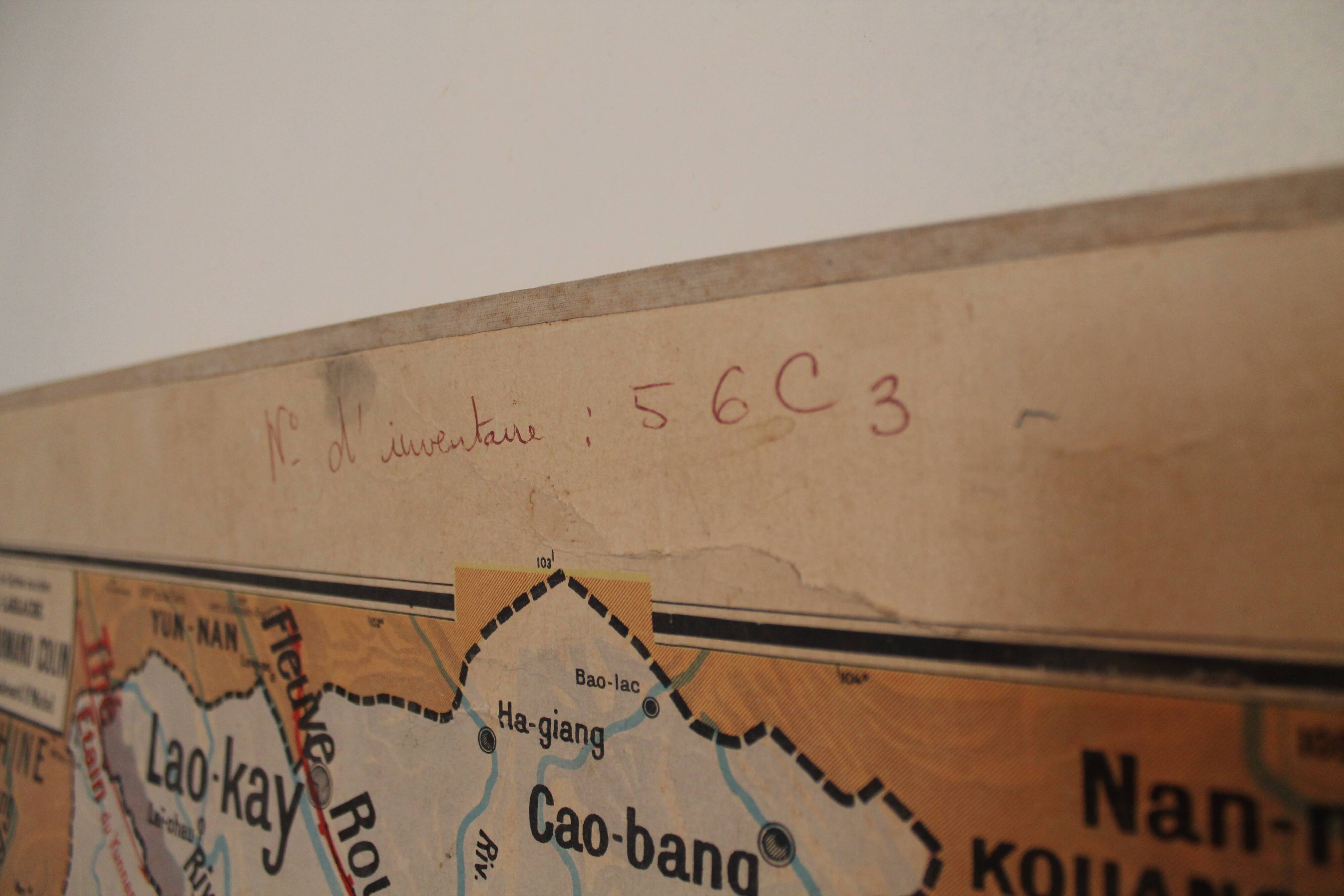 Old school map - Vidal Lablache No.36 bis