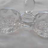 Very old Saint Louis crystal salt and pepper shaker