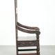 Unique 18th-century English oak wainscot chair with amazing woodcarving