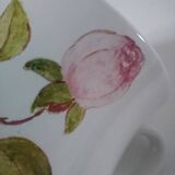 Large breakfast cup Gien floral decoration