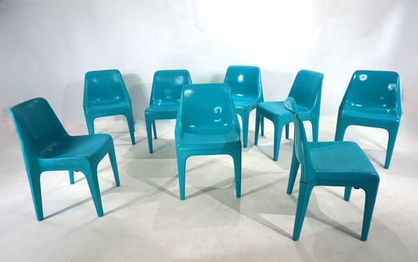 Chaise Schröder & Henzelmann Space Age Modèle 4973, 1970