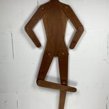 "Pine" life-size adjustable store or shop wall mannequin, 1970s ( 160 cm )