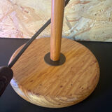 Lampe de bureau en bois année 60/70 Temde