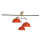 Lustre suspension orange années 70