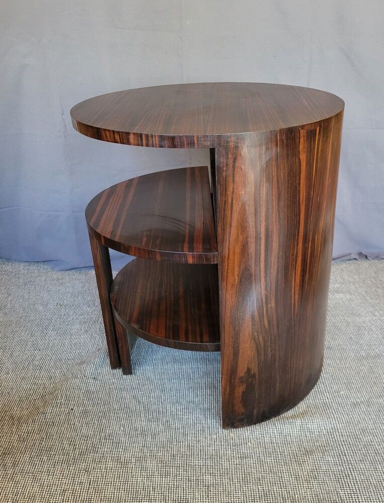 Asymmetrical Art Deco side table