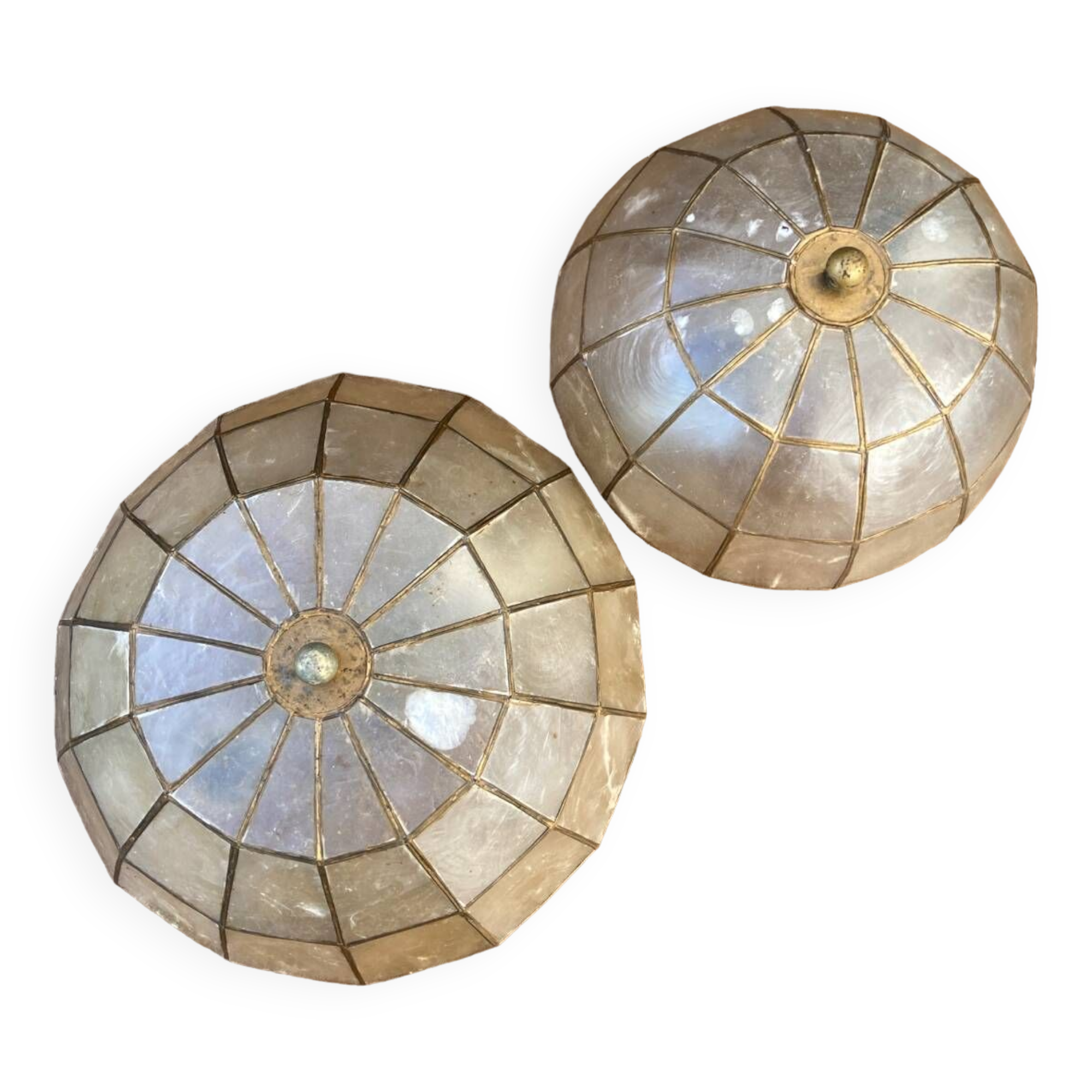 Mother-of-pearl ceiling light 25 cm