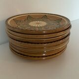 Vintage artisanal plates