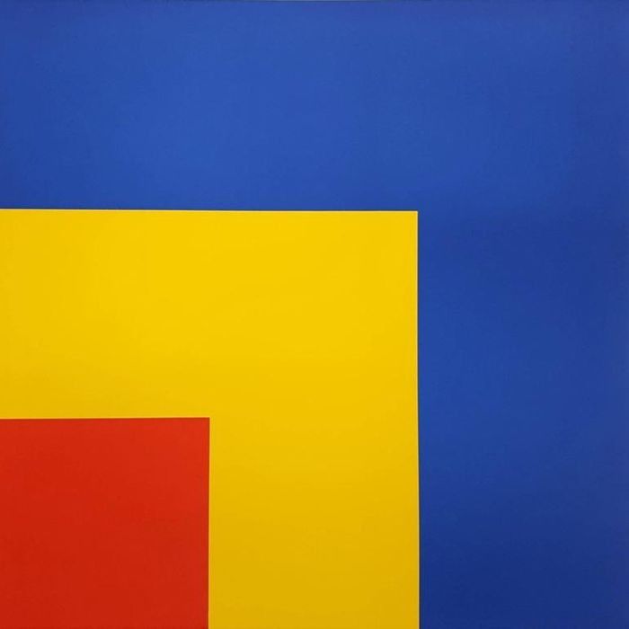 Ellsworth KELLY, RYB (after Red, Yellow and Blue). Lithographic printing on thick paper