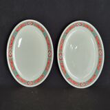 Villeroy & and Boch Rialto - set of 2 oval small flat raviers