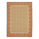 Handmade European Vintage Aubusson Kilim 261 cm x 366 cm