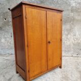 Old oak cabinet kitchen cupboard or shoe cabinet