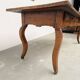 19th century walnut drapery table 2m1