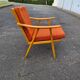 Fauteuil scandinave "Boomerang" Thonet 1950/60