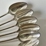 6 forks and 6 spoons - Silver metal