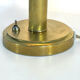 Table lamp "Corolle" – Murano Bullicante glass & patinated brass