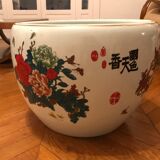 2 Chinese soil vases