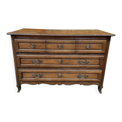 Commode du 19ème siècle en chêne