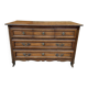 19th-century oak chest of drawers