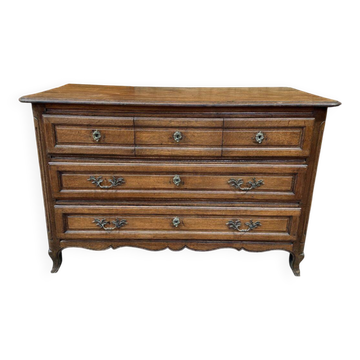 Commode du 19ème siècle en chêne
