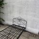 Wrought iron bed