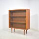 Showcase by CFC Silkeborg 1960s Danish teak Scandinavian display cabin