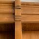 Custom wooden bookshelf