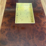 Coffee table by Willy RIZZO for Mario SABOT