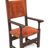 State armchair in palm wood, 1920