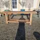 Solid oak table