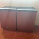 Pair of small storage boxes / bedside tables 45x45 cm it