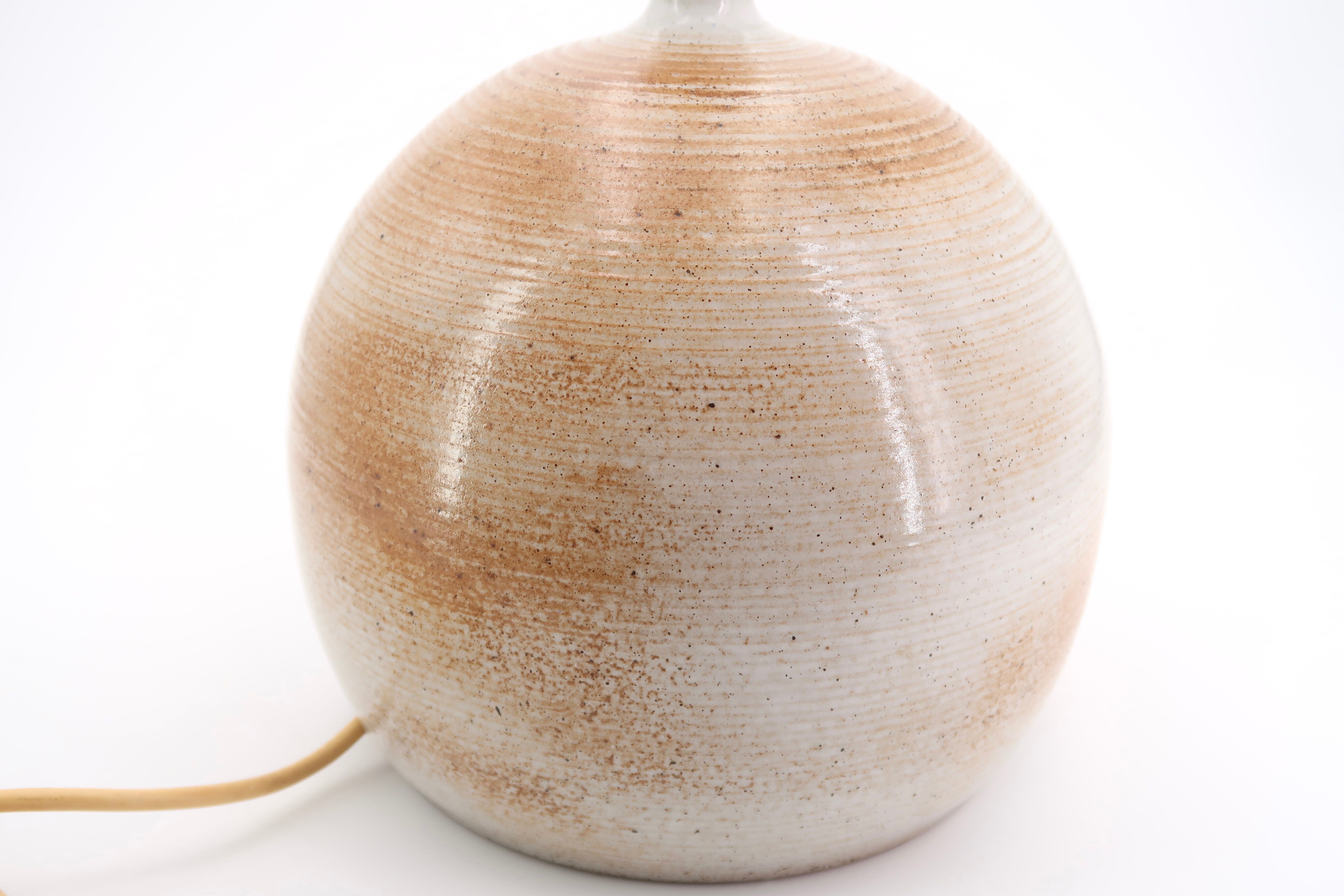 Lamp Sandstone of the Marais beige and brown, 60s