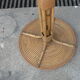 Parrot rattan vintage coat rack