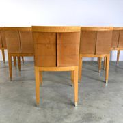 Aro dining chairs by Chi Wing Lo for Giorgetti, Italy - set of 6