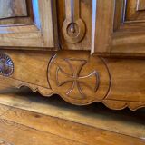 Solid walnut cabinet