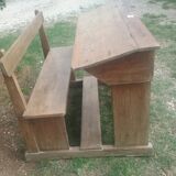 School desk, 2 places