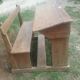 School desk, 2 places