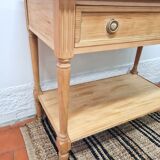 Solid wood console