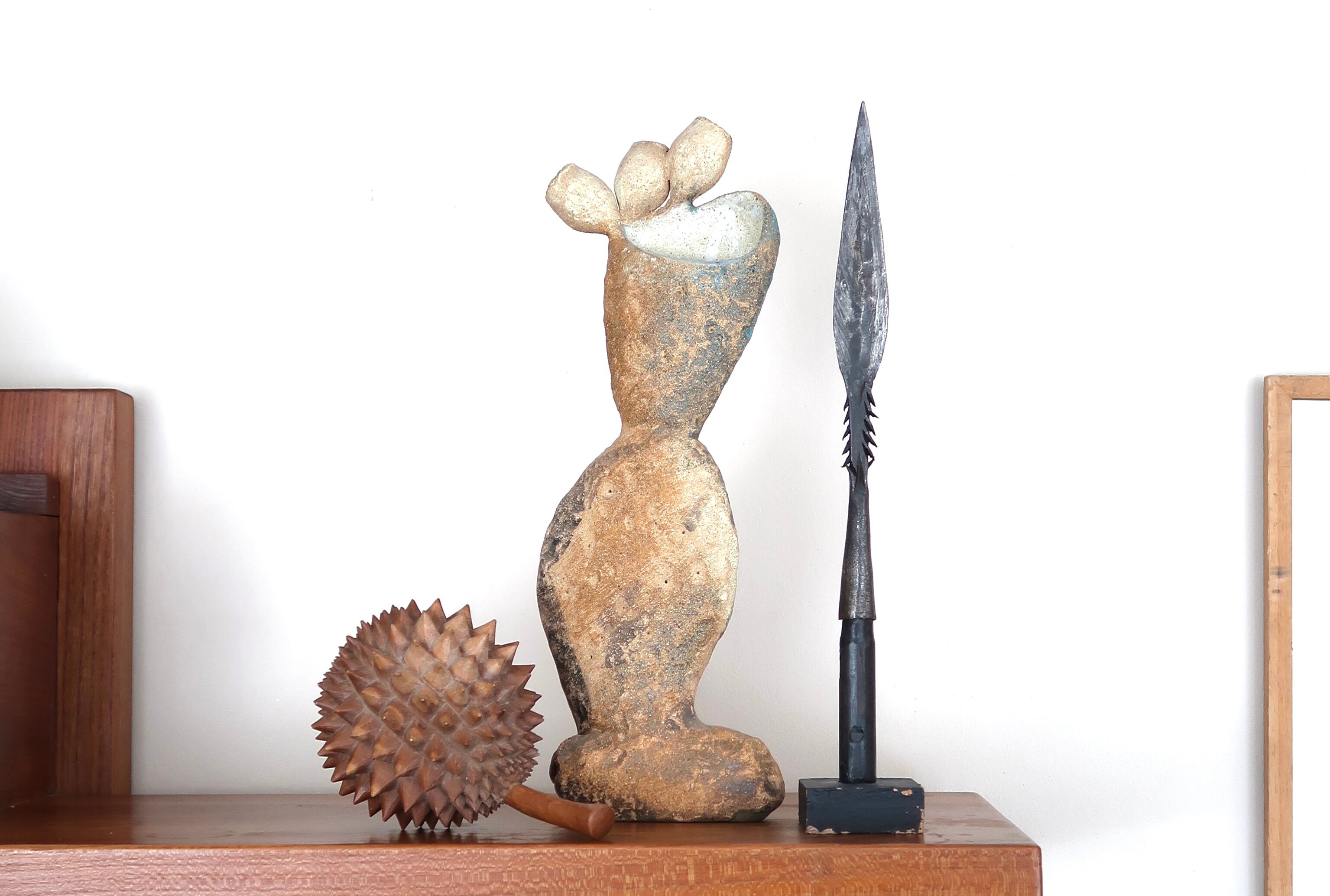 Wooden fruit paper press, 70s