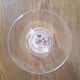 5 verres à pied en cristal