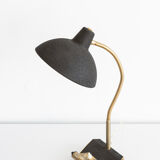 Vintage Aluminor desk lamp with built-in calendar