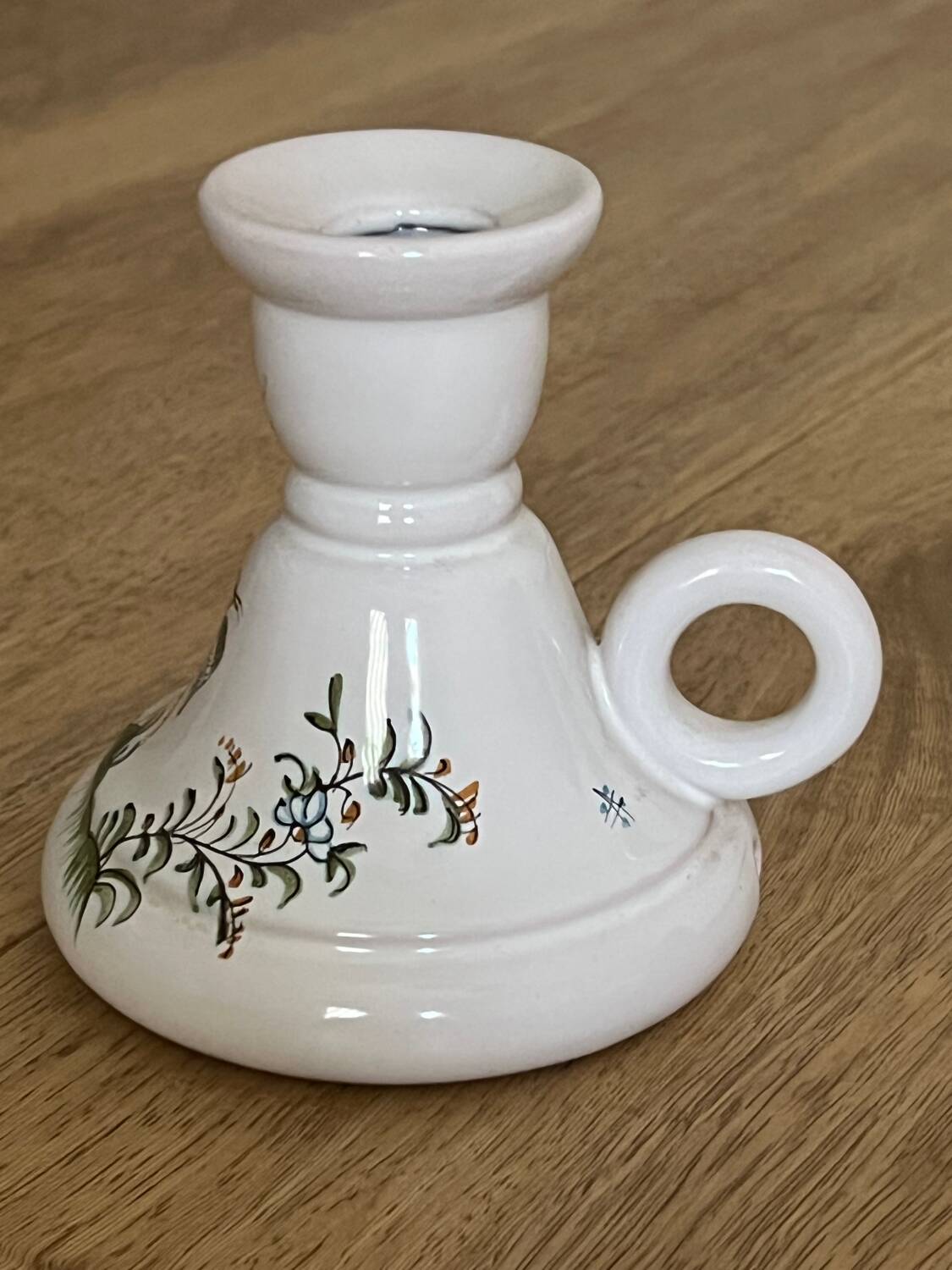 Vintage candle holder made by Lallier in Moustier