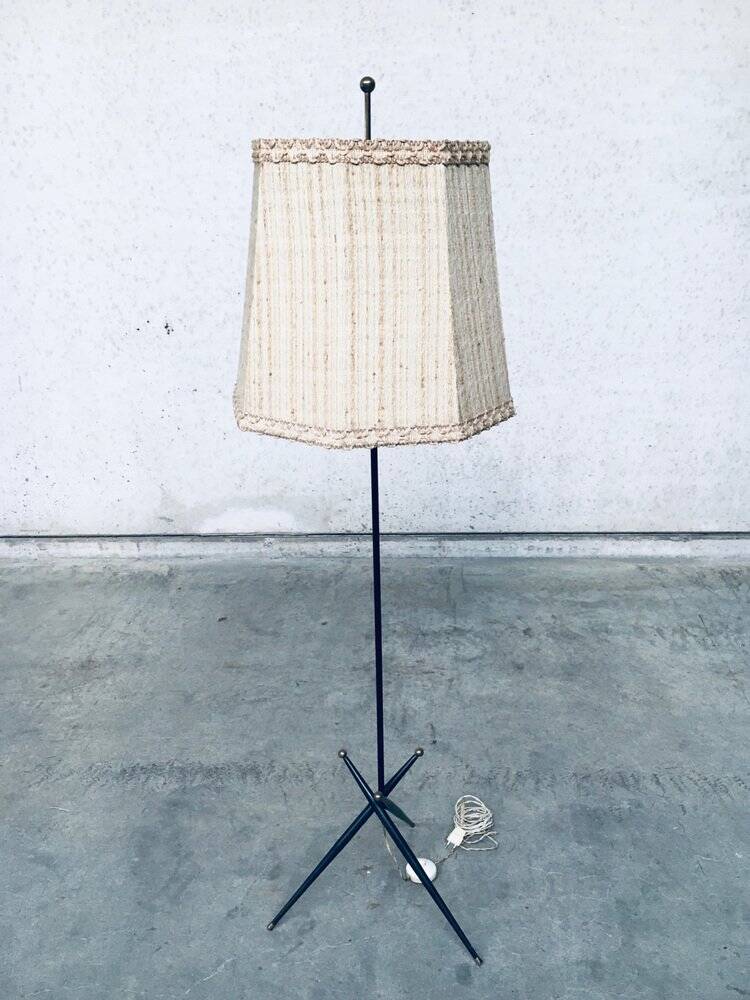 Space Age Floor Lamp, Belgium, 1950s