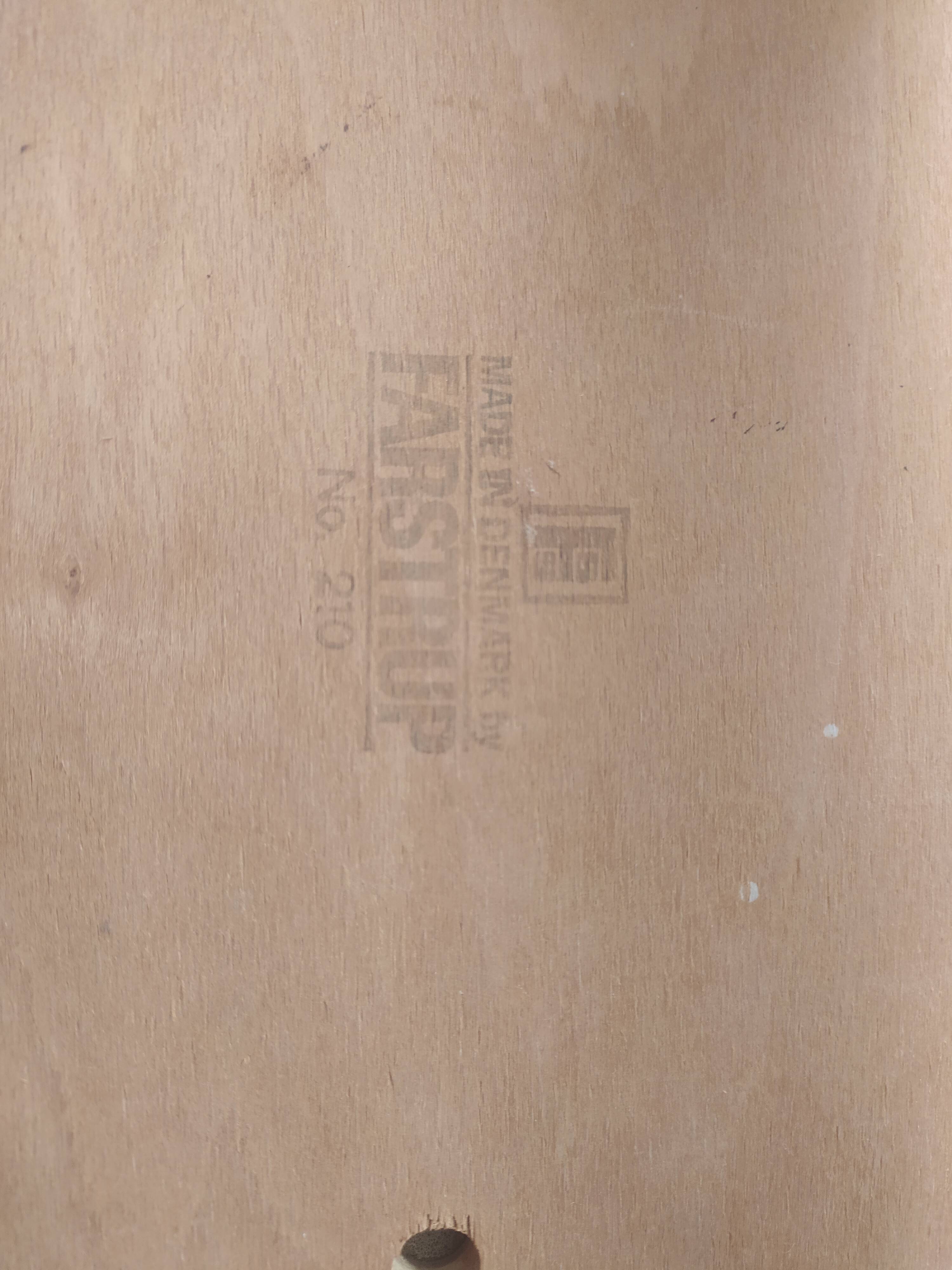 Suite de 6 chaises n°210 en teck Farstrup Mobel