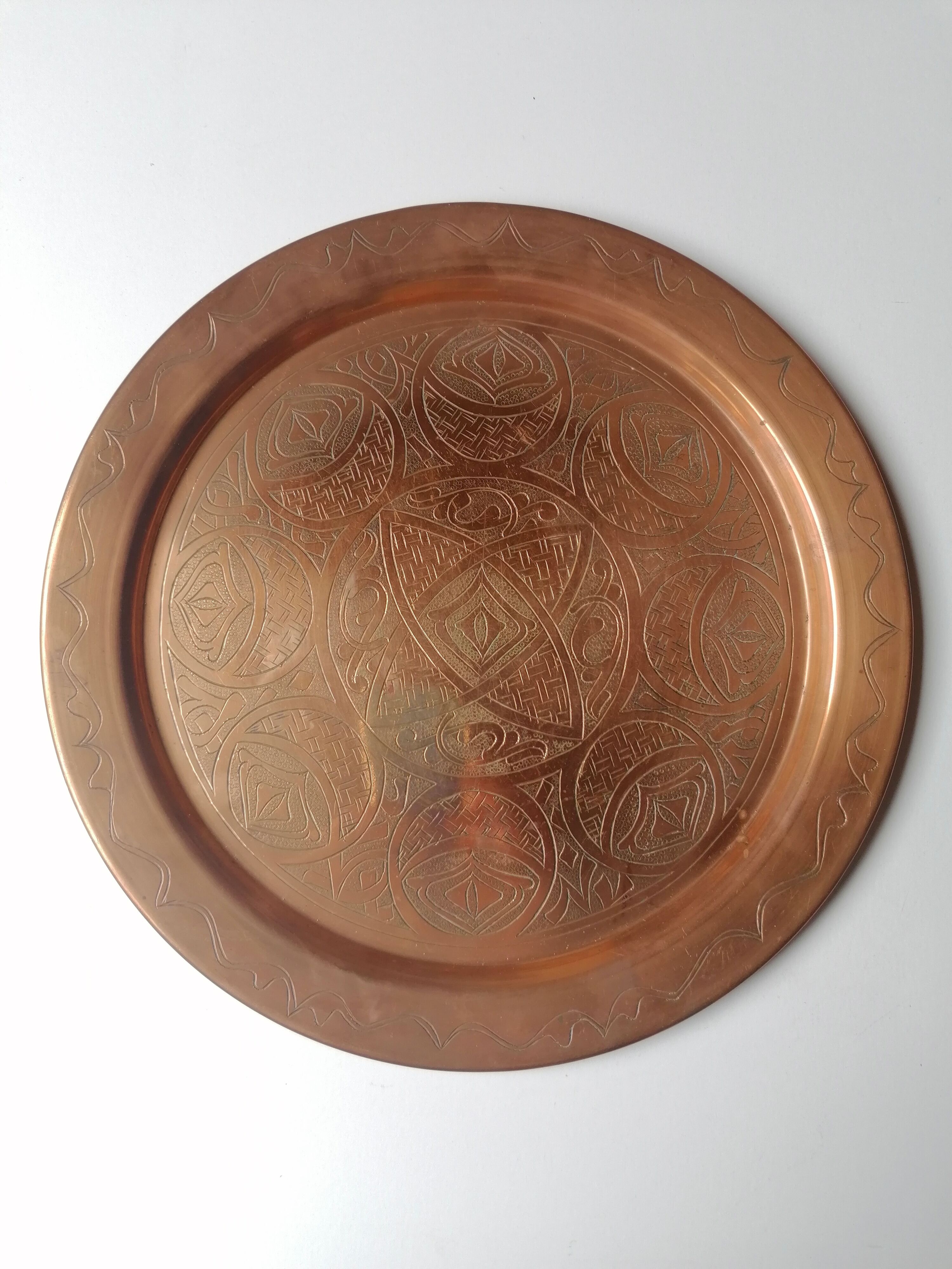 Copper tray