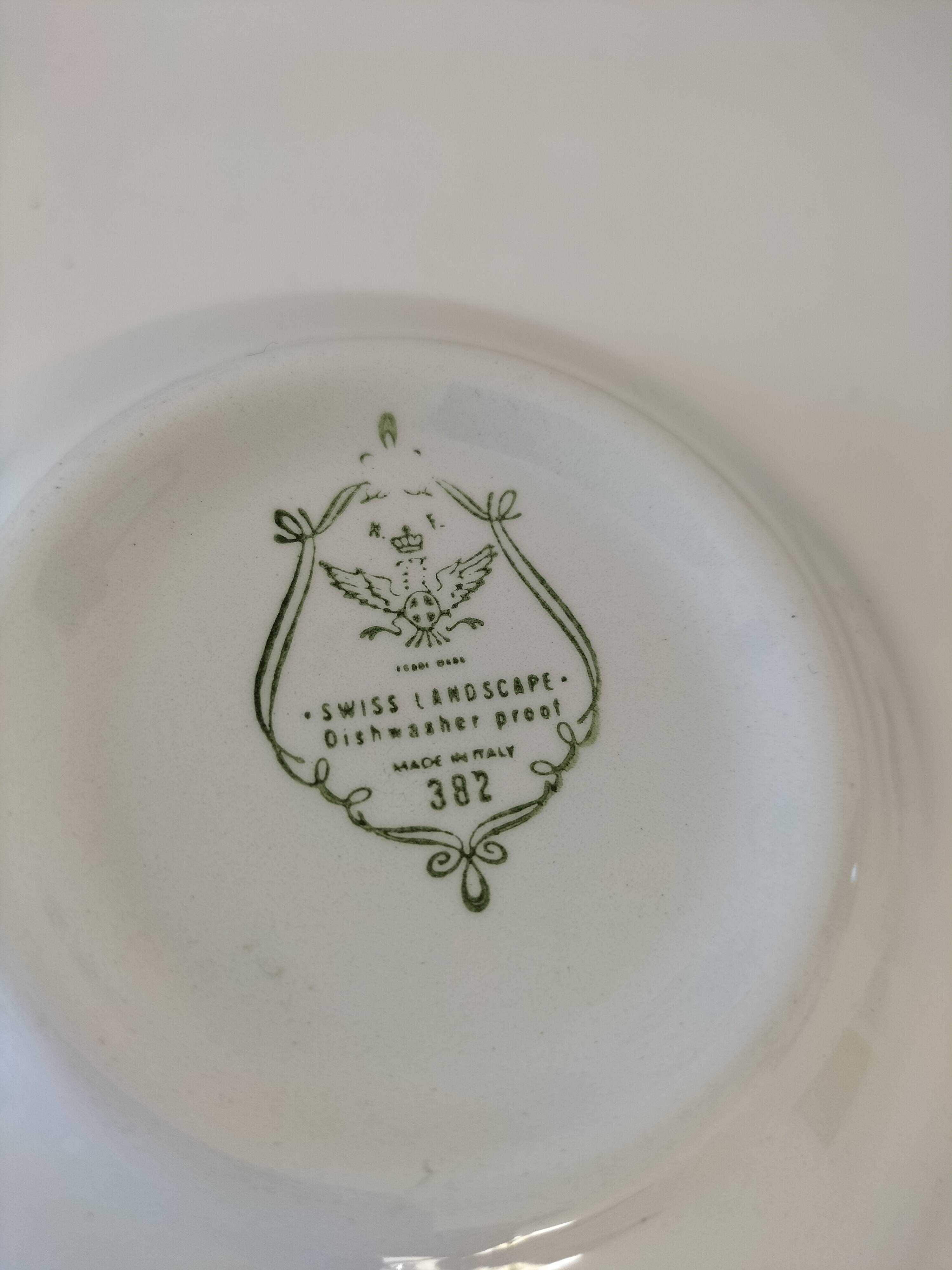 Mix & Match Blue Earthenware Brunch Set – Gien, England, Italy