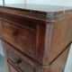 Antique sideboard with 1 drawer and 1 trompe l'oeil drawer door