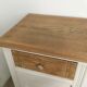 Old wooden bedside
