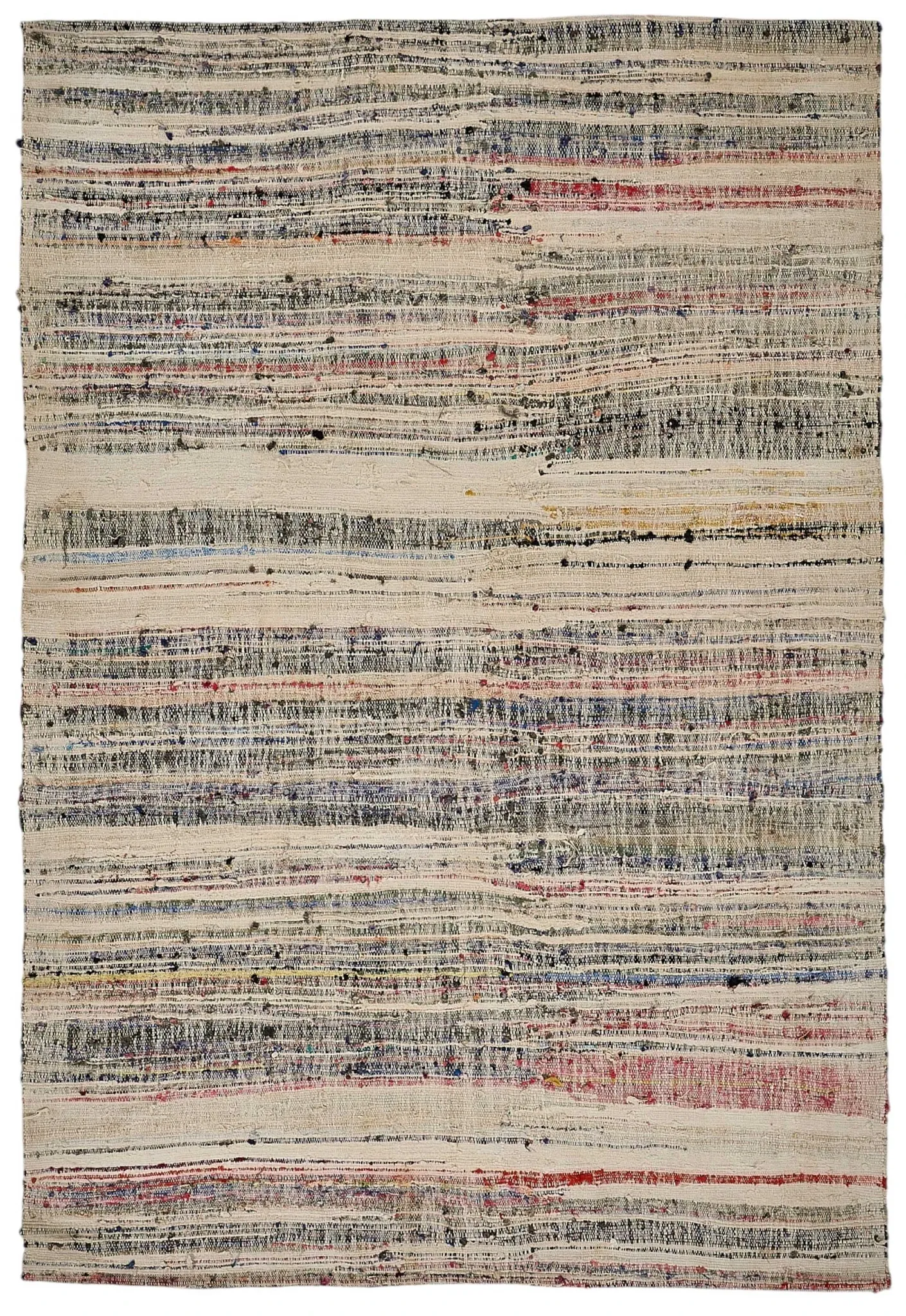 Turkish Handwoven Flatweave Chaput Kilim 166 cm x 242 cm