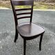 Set of 17 bistro chairs